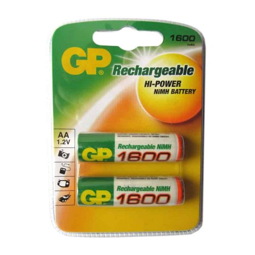 Аккумулятор GP R6 1600A HC-2CR2 2шт (упак) AA картинка 